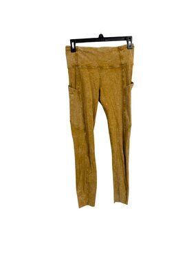 Lululemon Fast and Free Tight II 25" Ice Dye Ice Wash Spiced Bronze Size 6